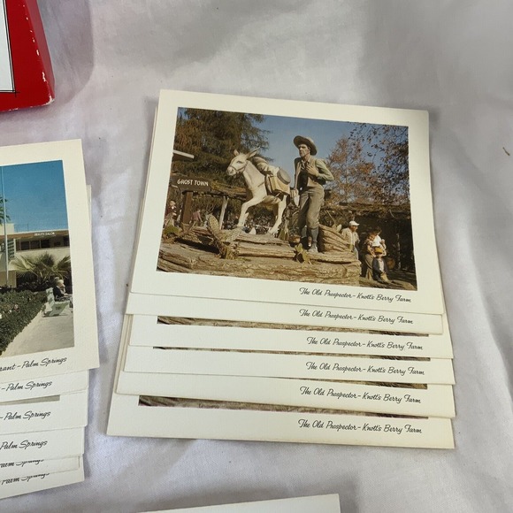 Vintage 1990 Boxed Christmas Cards From Southern California Tourist Destinations - Picture 5 of 12